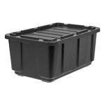 27 Gallon Heavy Duty Stackable Storage Totes - 4 Pack