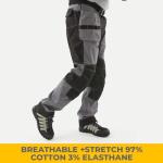 YURINOX Men's Stretch Work Pants with Tool Pockets