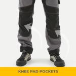 YURINOX Men's Stretch Work Pants with Tool Pockets