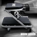 40-Inch 2-in-1 Rolling Car Creeper and Seat