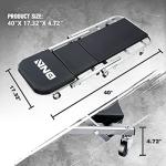 40-Inch 2-in-1 Rolling Car Creeper and Seat