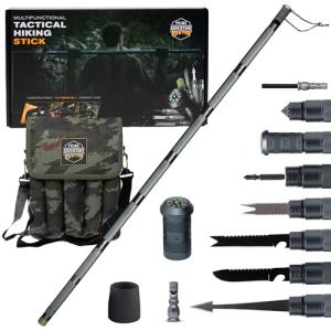 15-in-1 Tactical Survival Stick & Hiking Staff