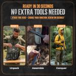 15-in-1 Tactical Survival Stick & Hiking Staff