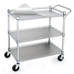 Heavy Duty Rolling Utility Cart with Wheels