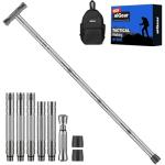 aiGear G3 Tactical Adjustable Walking Staff with Multitool