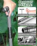 aiGear G3 Tactical Adjustable Walking Staff with Multitool