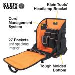 Klein Tools Heavy-Duty Tool Backpack with 27 Pockets