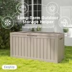 85 Gallon Waterproof Resin Outdoor Storage Box