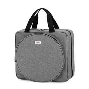LoDrid Portable Craft Storage Tote with Pockets