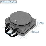 LoDrid Portable Craft Storage Tote with Pockets