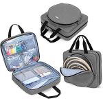 LoDrid Portable Craft Storage Tote with Pockets