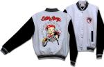 Betty Boop Biker Jacket in Gray and Black