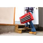 Portable 3-Drawer Tool Chest with Wrench Organizer