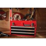 Portable 3-Drawer Tool Chest with Wrench Organizer