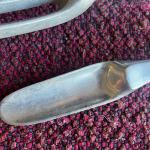 Vintage Aluminum Garden Tool Set - Rake & Shovel