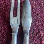 Vintage Aluminum Garden Tool Set - Rake & Shovel