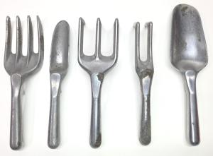 Allen Simpson 5-Piece Aluminum Garden Tool Set