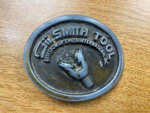 Gray Smith Tool Drill Head Belt Buckle
