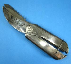 Vintage KINGFISH Canada Fishing Pliers and Shears