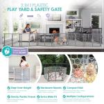 Regalo 192-Inch Super Wide Baby Gate & Play Yard