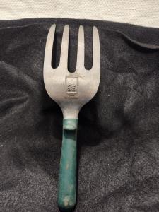Allen Simpson Vintage Cast Aluminum Garden Fork