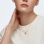 Swarovski Women's Rose-Gold Jewelry Set with Crystals