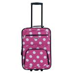 Pink Dots Expandable Luggage Set - 2 Pieces