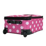 Pink Dots Expandable Luggage Set - 2 Pieces