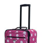 Pink Dots Expandable Luggage Set - 2 Pieces