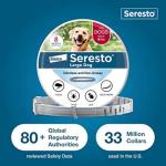 Seresto Flea & Tick Collar for Dogs 18+ lbs