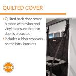 K&H Cat Tree Door-Mounted Perch Bed - Gray