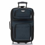 Amsterdam Expandable Rolling Luggage - 21-inch Navy
