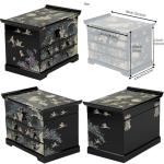 February Mountain Mother of Pearl Jewelry Organizer Box