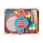 Melissa & Doug Band-in-a-Box 10-Piece Instrument Set