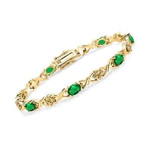 Infinity Link Birthstone Tennis Bracelet for Women