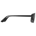 BEX Accel Polarized Aviator Sunglasses - Matte Black