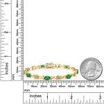 Infinity Link Birthstone Tennis Bracelet for Women