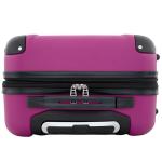 Travelers Club Chicago Expandable Spinner Luggage, Fuchsia