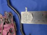 Sterling Silver Atocha Pirate Coin Pendant