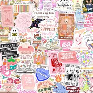 100 Bookish Stickers for Kindle and More