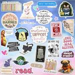 100 Bookish Stickers for Kindle and More