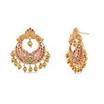 TARINIKA Antique Gold Long Necklace and Earring Set