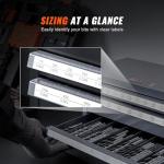 VEVOR Three-Drawer Drill Bit Organizer Cabinet