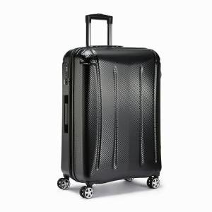 Amazon Basics Large Oxford Hardside Suitcase, Black