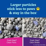 Fresh Step Clean Paws Multi Cat Clumping Litter