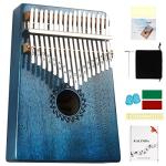 Bright Blue 17-Key Kalimba Thumb Piano