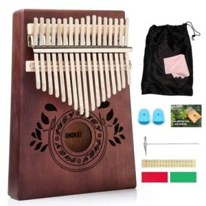 UNOKKI 17-Key Kalimba Thumb Piano - Mahogany Music Instrument
