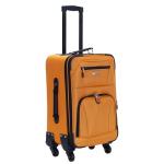 Rockland Pasadena 19-Inch Chevron Spinner Suitcase