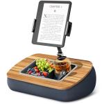 Adjustable Tablet Pillow Stand with Snack Bowl