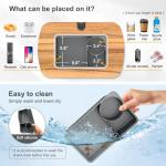 Adjustable Tablet Pillow Stand with Snack Bowl